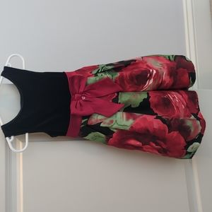 Beautiful kids velvet/satin dress